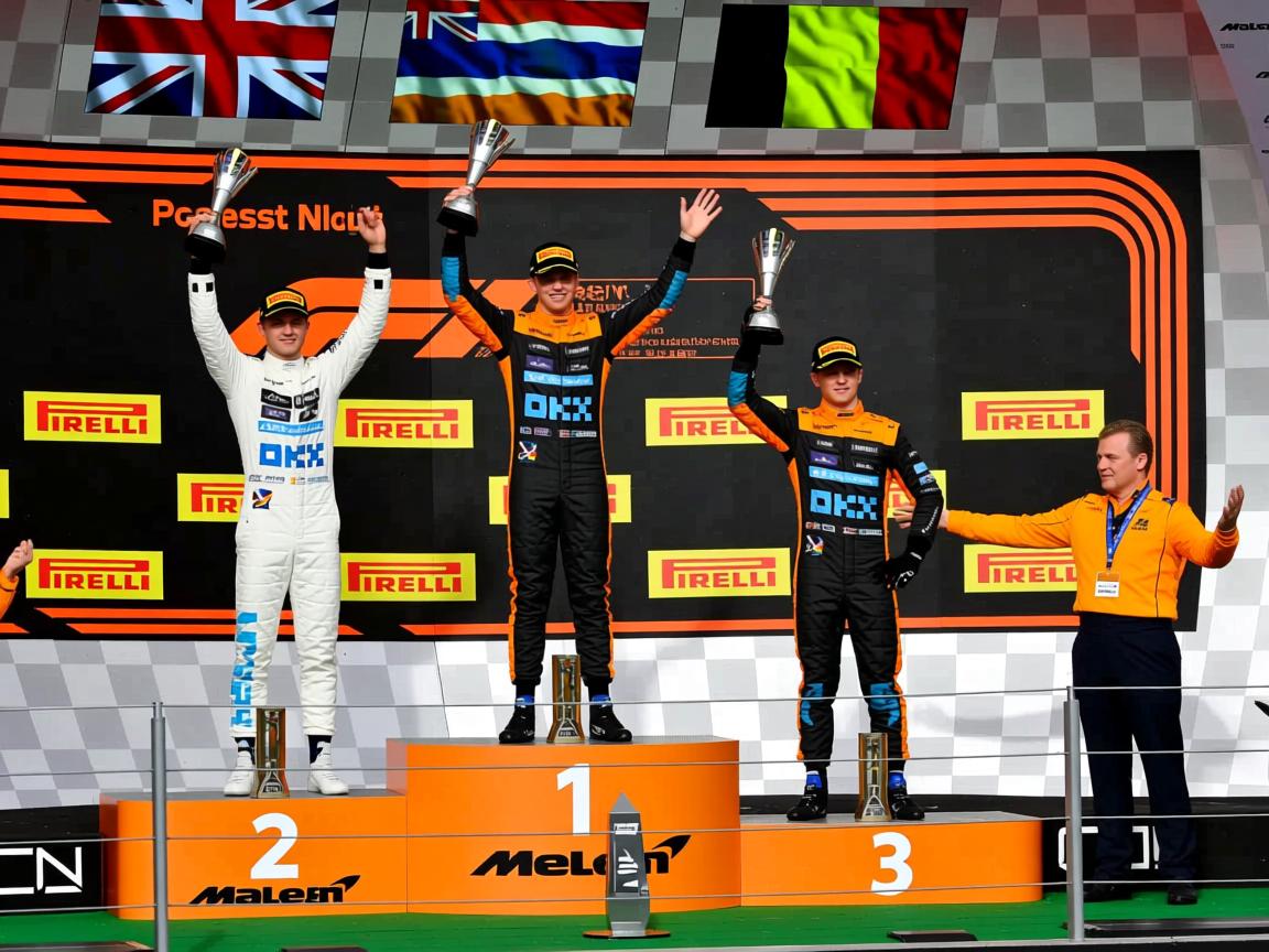 包含F1比利时站-迈凯伦揽前二皮亚斯特里夺冠乐扣登领奖台的词条